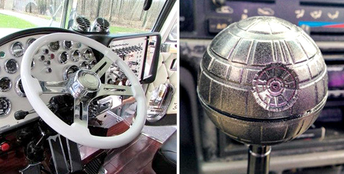 Custom Shifters and Accessories for your Semi Truck.