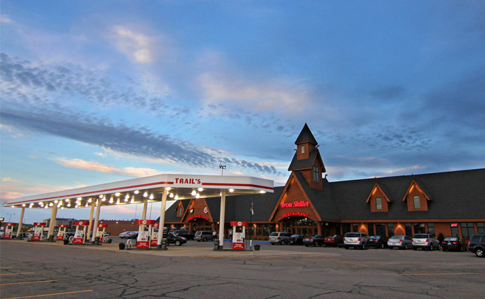 Best Truck Stops In America - Trail's Travel Center Store Front